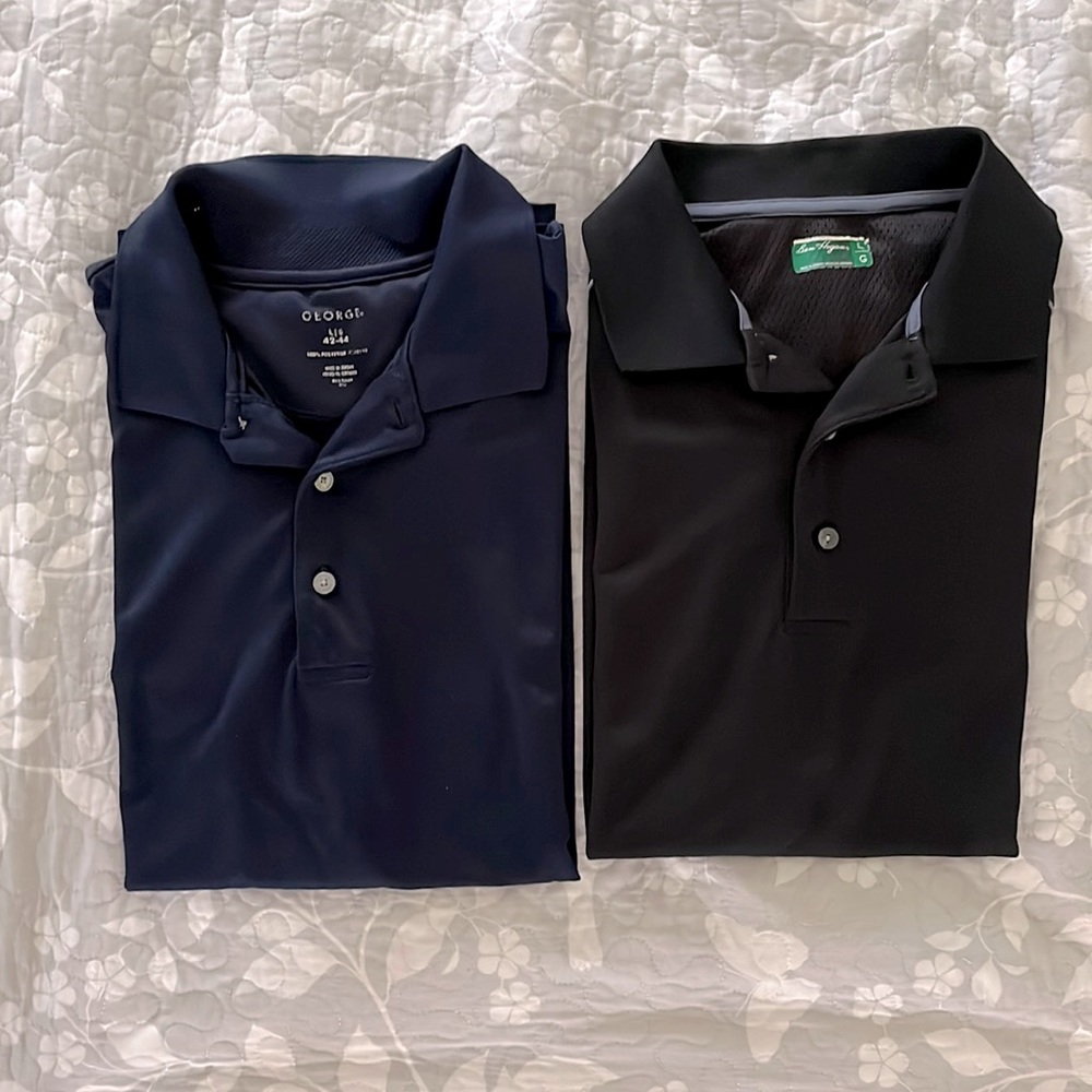 2-Pairs of Mens Polo Shirts
